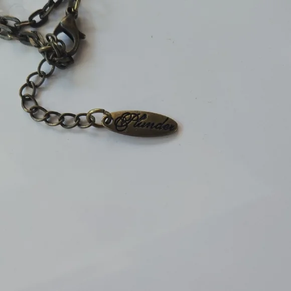 Inspirational Pendant Necklace with Pink Beads - Picture 3 of 6